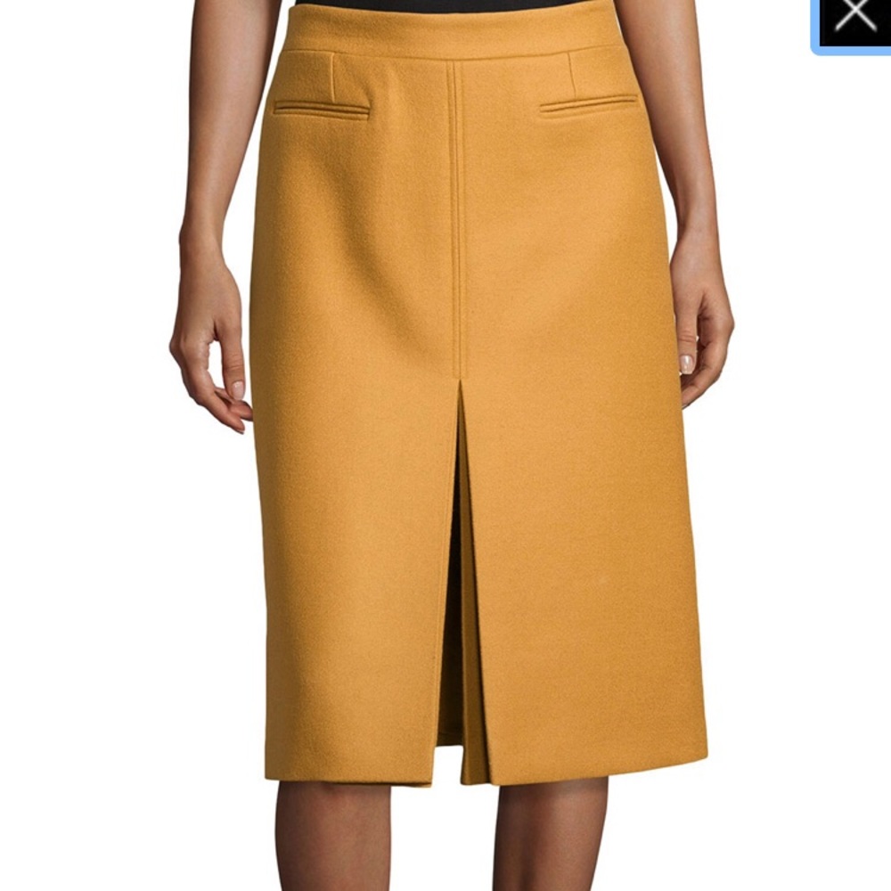 Stella McCartney Center-Slit A-line Skirt EU 48
